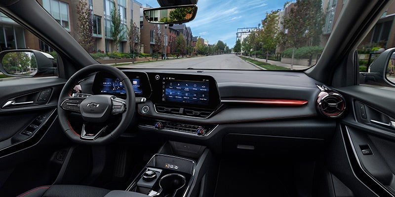 interior of a 2025 Chevrolet Equinox at Brown Auto Center CGB in Del Rio, Texas