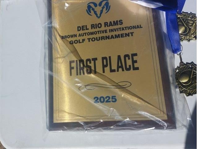 Brown Automotive Golf Trophy